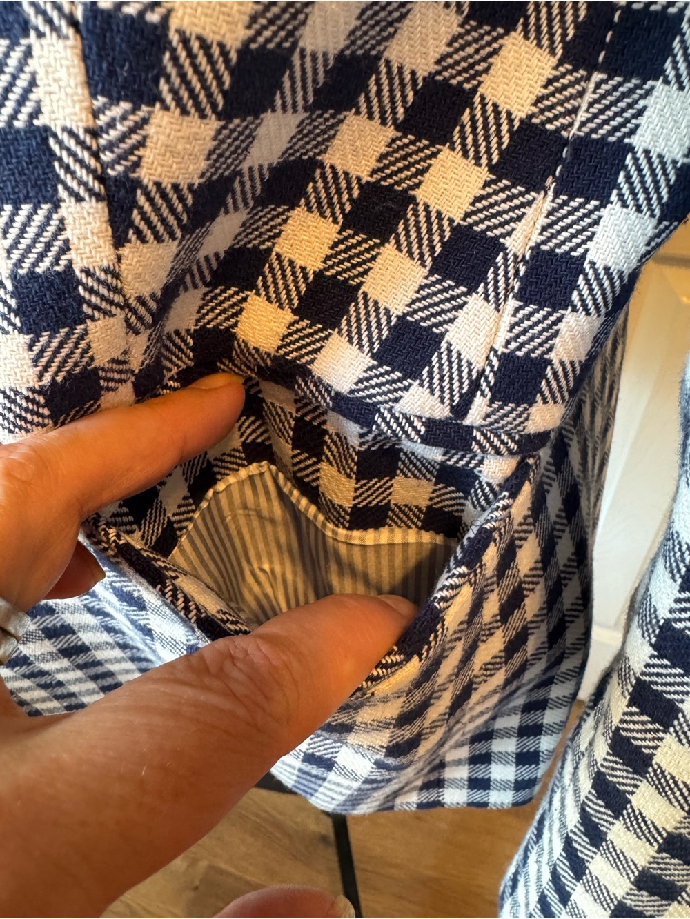 J. Crew Parke Gingham Blazer - Picture 12 of 12